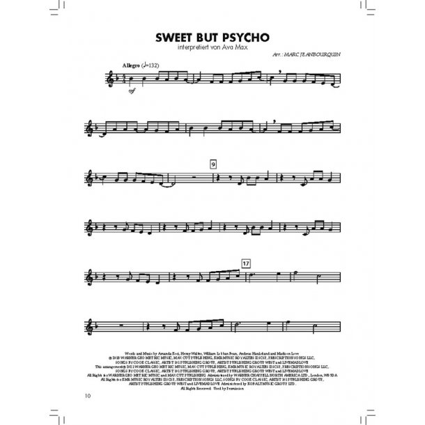 Bl&auml;serKlasse Chart-Hits - Klarinette in B : Angesagte Popnummern f&uuml;r den gro&szlig;en Auftritt